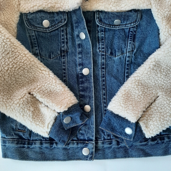 Bluenotes Classic Fit Sherpa Denim Jacket - Picture 2 of 8